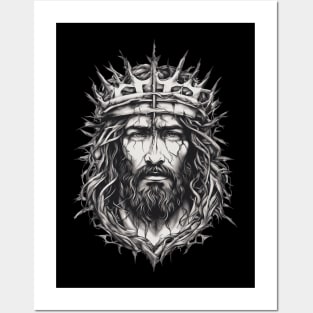 Jesus Christ the King of Kings Posters and Art